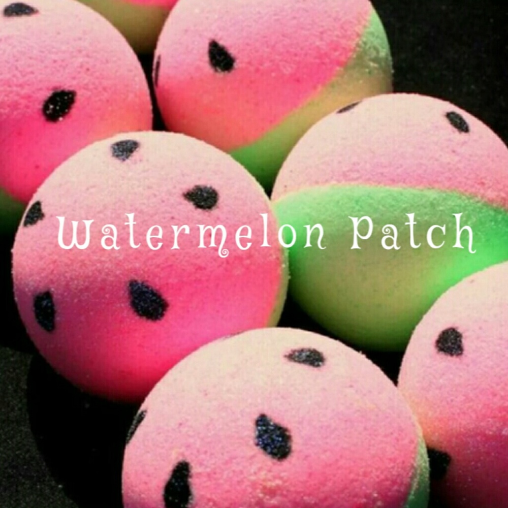 BATH BOMBS 6.4cm/5oz Lot of 3 Watermelon Sent